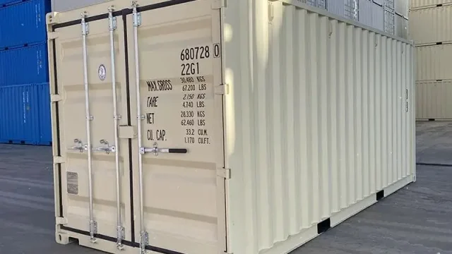 20 and 40-foot shipping containers for sale