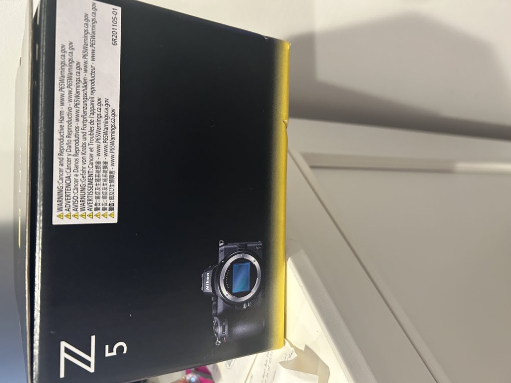 Nikon Z5 Mirrorless Camera +Lens +Manfrotto Tripod