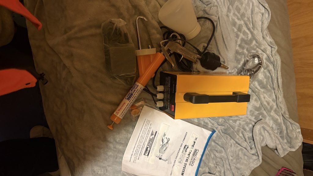 Chicago powder coating system